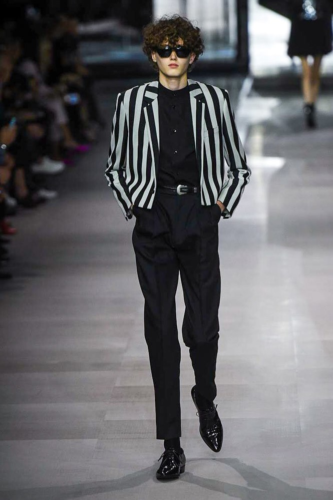 celine spring summer 2019 runway presentation show watch collection hedi slimane first debut paris fashion week spring summer 2019 photos imagery look women men