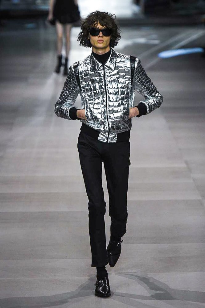 celine spring summer 2019 runway presentation show watch collection hedi slimane first debut paris fashion week spring summer 2019 photos imagery look women men