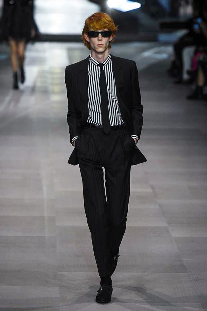 celine spring summer 2019 runway presentation show watch collection hedi slimane first debut paris fashion week spring summer 2019 photos imagery look women men