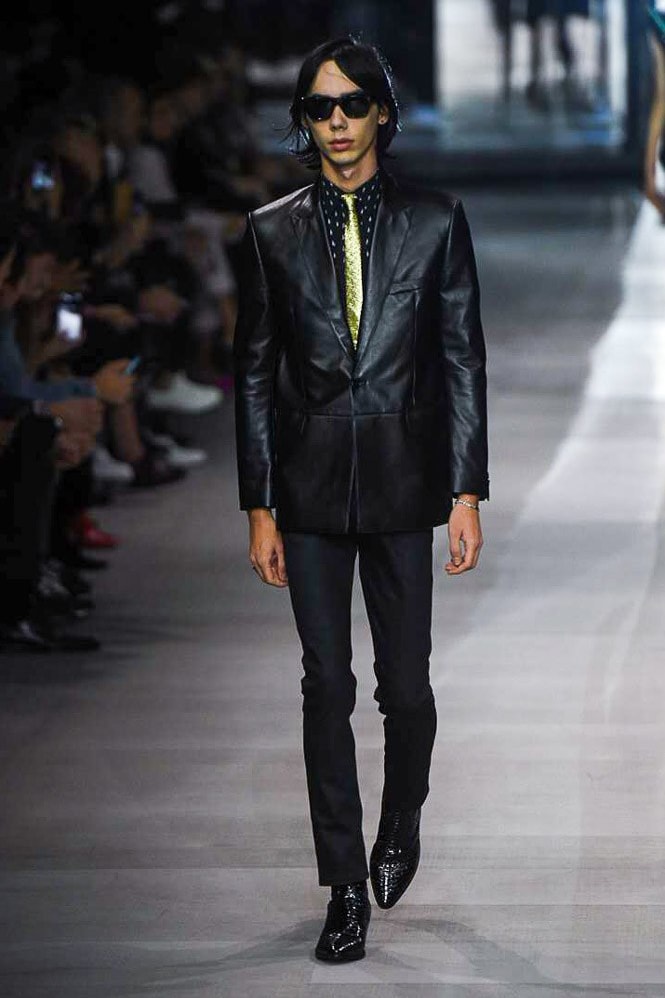 celine spring summer 2019 runway presentation show watch collection hedi slimane first debut paris fashion week spring summer 2019 photos imagery look women men