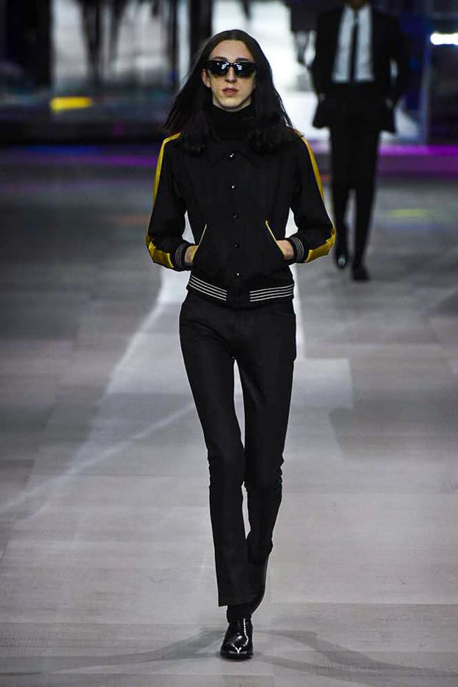 celine spring summer 2019 runway presentation show watch collection hedi slimane first debut paris fashion week spring summer 2019 photos imagery look women men