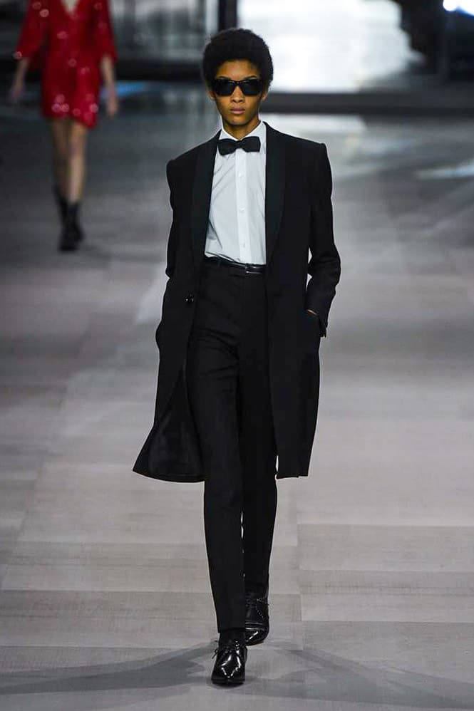 celine spring summer 2019 runway presentation show watch collection hedi slimane first debut paris fashion week spring summer 2019 photos imagery look women men