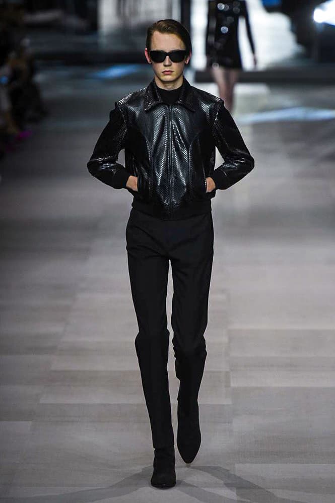 celine spring summer 2019 runway presentation show watch collection hedi slimane first debut paris fashion week spring summer 2019 photos imagery look women men