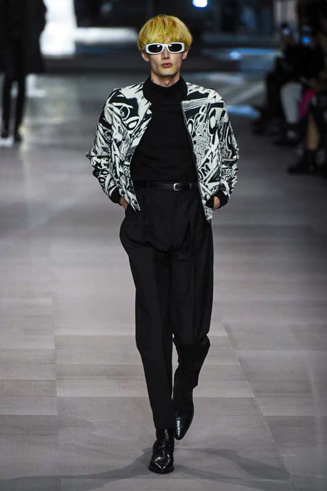 celine spring summer 2019 runway presentation show watch collection hedi slimane first debut paris fashion week spring summer 2019 photos imagery look women men