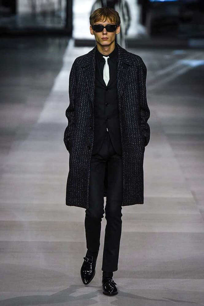 celine spring summer 2019 runway presentation show watch collection hedi slimane first debut paris fashion week spring summer 2019 photos imagery look women men