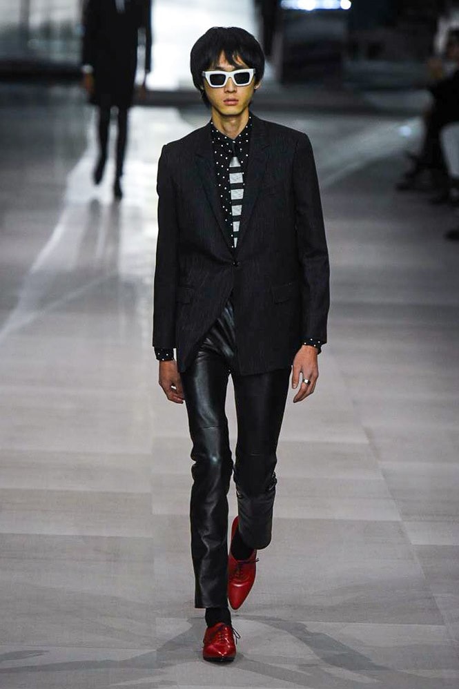 celine spring summer 2019 runway presentation show watch collection hedi slimane first debut paris fashion week spring summer 2019 photos imagery look women men