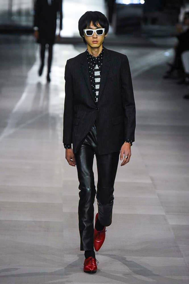celine spring summer 2019 runway presentation show watch collection hedi slimane first debut paris fashion week spring summer 2019 photos imagery look women men