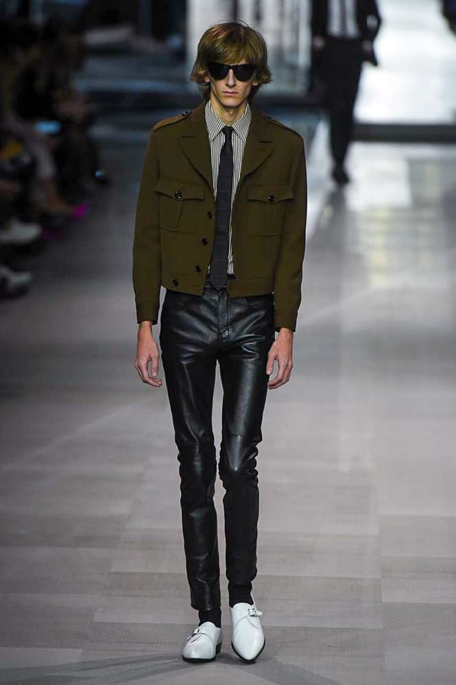 celine spring summer 2019 runway presentation show watch collection hedi slimane first debut paris fashion week spring summer 2019 photos imagery look women men