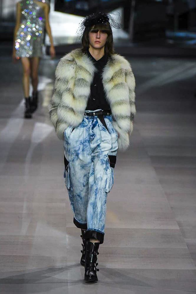 celine spring summer 2019 runway presentation show watch collection hedi slimane first debut paris fashion week spring summer 2019 photos imagery look women men