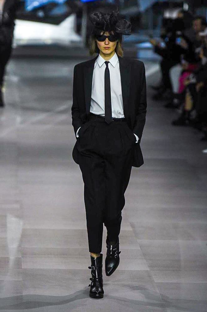 celine spring summer 2019 runway presentation show watch collection hedi slimane first debut paris fashion week spring summer 2019 photos imagery look women men