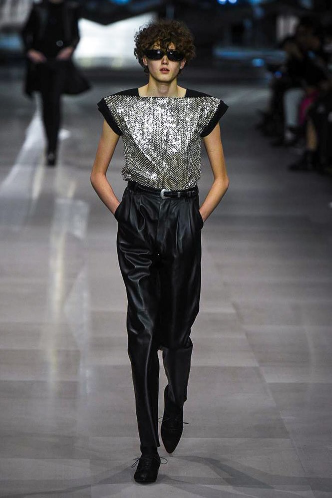 celine spring summer 2019 runway presentation show watch collection hedi slimane first debut paris fashion week spring summer 2019 photos imagery look women men