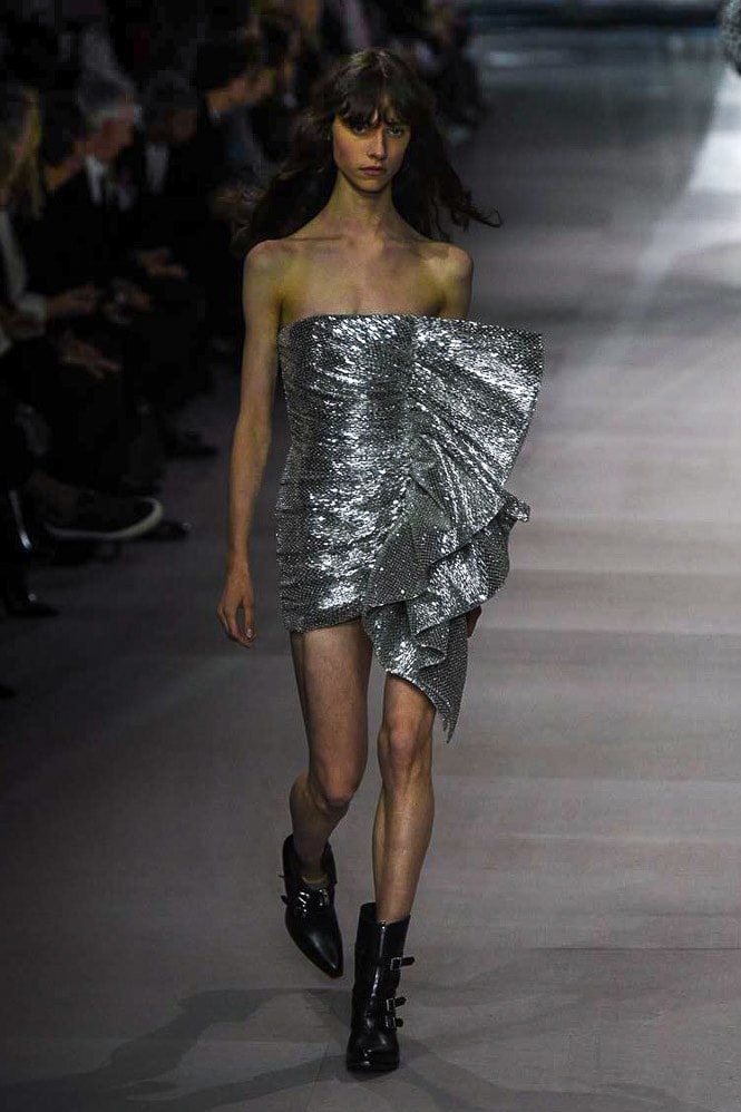 celine spring summer 2019 runway presentation show watch collection hedi slimane first debut paris fashion week spring summer 2019 photos imagery look women men