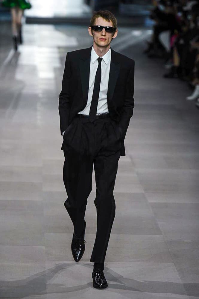 celine spring summer 2019 runway presentation show watch collection hedi slimane first debut paris fashion week spring summer 2019 photos imagery look women men