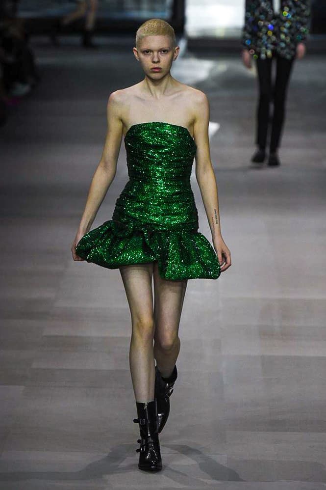 celine spring summer 2019 runway presentation show watch collection hedi slimane first debut paris fashion week spring summer 2019 photos imagery look women men