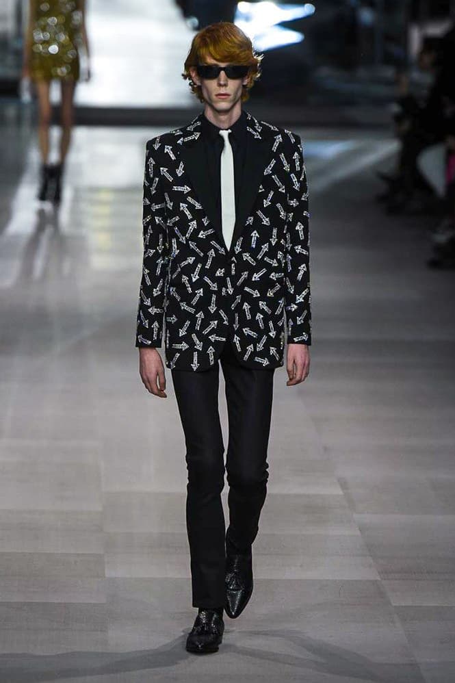 celine spring summer 2019 runway presentation show watch collection hedi slimane first debut paris fashion week spring summer 2019 photos imagery look women men