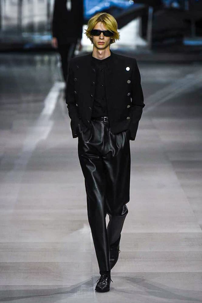 celine spring summer 2019 runway presentation show watch collection hedi slimane first debut paris fashion week spring summer 2019 photos imagery look women men