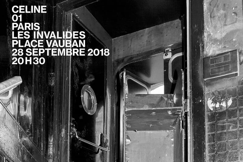 Hedi Slimane's CELINE SS19 Show Invitation Is a Premium Art Book