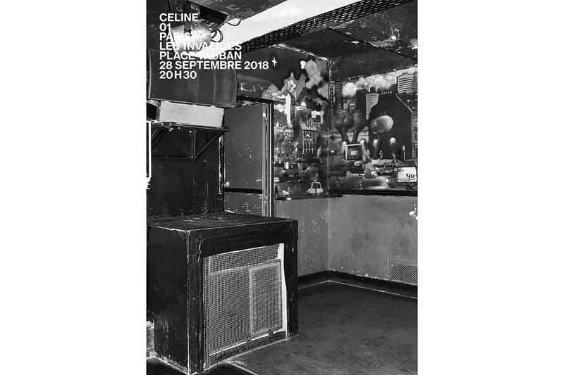 CELINE hedi slimane spring summer 2019 runway presentation show paris france art book photograph BALAJO BUS PALLADIUM CHEZ CASTEL CHEZ JEANNETTE CHEZ MOUNE FOLIES PIGALLE LA CIGALE LA JAVA LE ROUGE PILE OU FACE poster canvas night club life 14 print