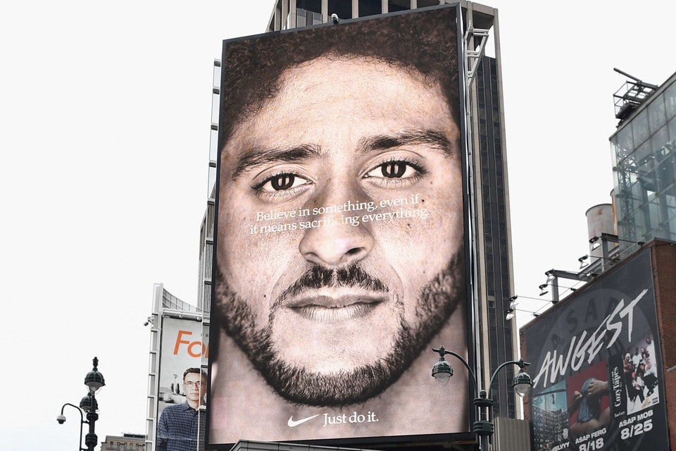 Kaepernick Ad Earns Nike $6 USD in | Hypebeast