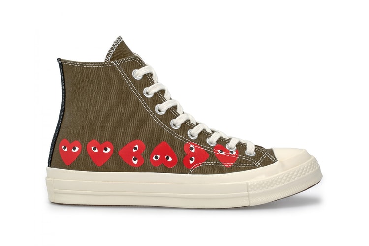 Latest COMME des GARÇONS PLAY x Converse Chuck Taylor Receives Release Date