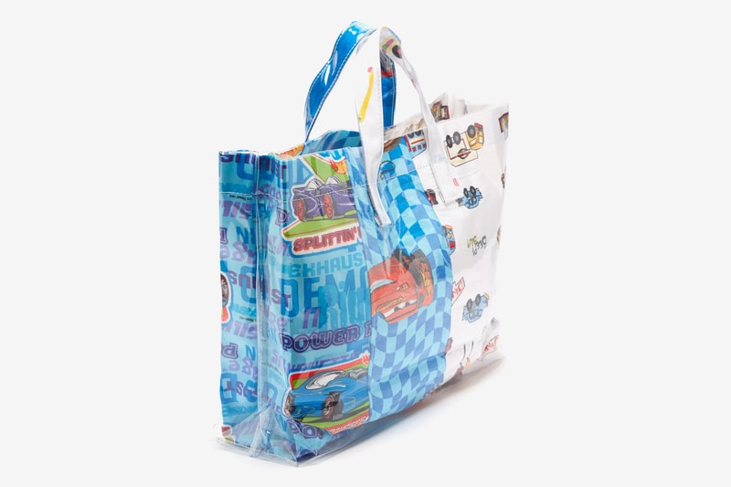 COMME des GARÇONS SHIRT Automobile Bedsheets Tote Bag cars pvc pixar disney bags accessories