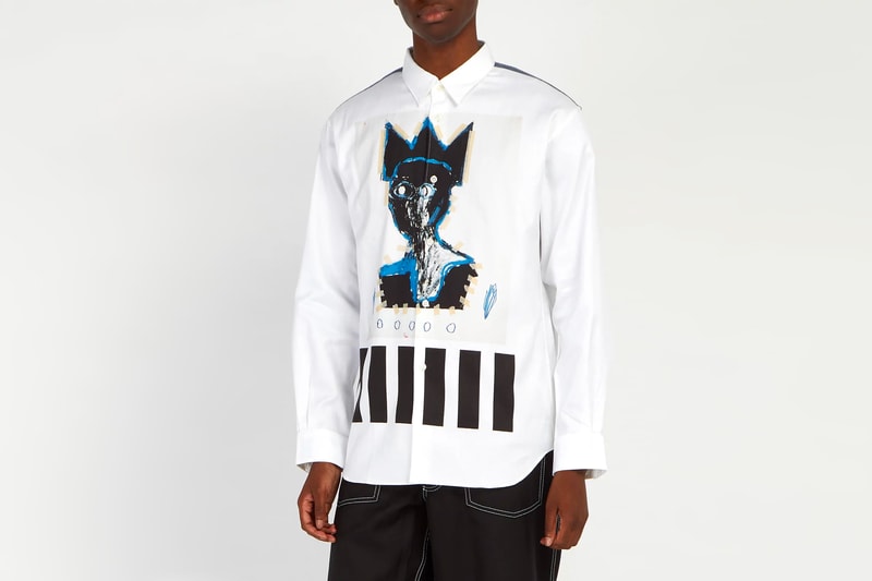 COMME des GARÇONS Shirt Jean-Michel Basquiat fall winter 2018 shirt release info