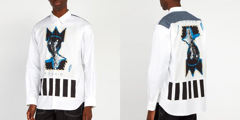 2018 コムデギャルソン SHIRT バスキア プリント シャツ COMME des GARÇONS Shirt Fall&frasl;Winter 2018 Show | Hypebeast