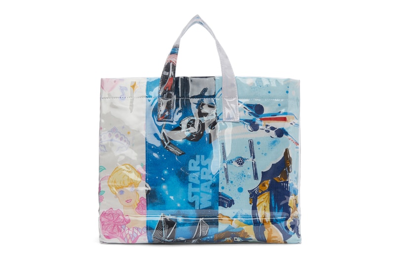 COMME des GARÇONS SHIRT Bedsheets Tote Bag barbie star wars graphics release info accessories bags