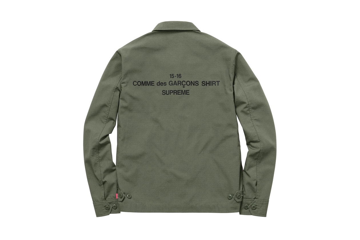 Supreme x COMME des GARÇONS Best Collaborations Poll Shirt Polka Dot Hoodie Air Force 1 Vans Authentic