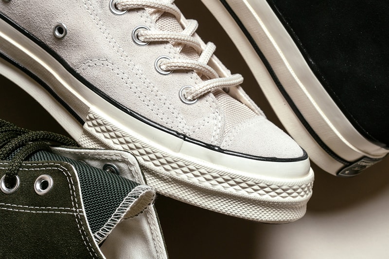 Converse Chuck Taylor All Star 70 Hi "Suede" Pack release date utility green natural ivory black price september 2018