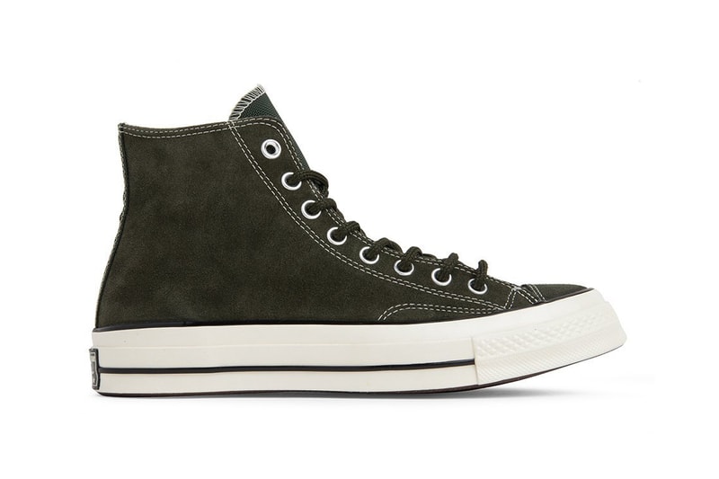 Converse Chuck Taylor All Star 70 Hi "Suede" Pack release date utility green natural ivory black price september 2018