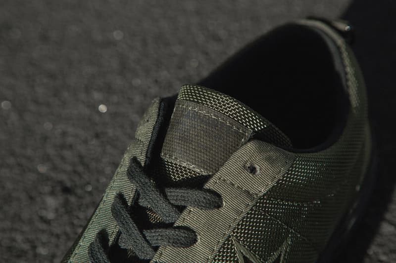 Carhartt WIP Converse One Star Release date HBX sneaker info purchase cordura collaboration green black september 2018 drop release date info