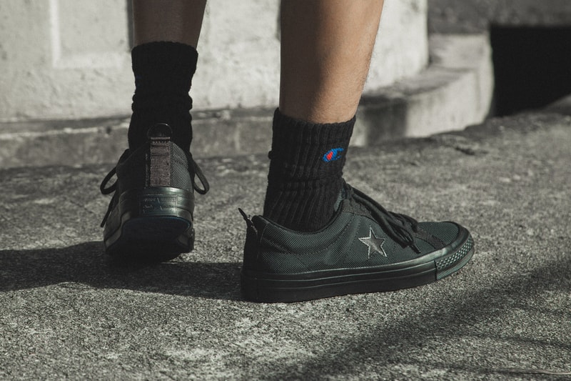 Carhartt WIP Converse One Star Release date HBX sneaker info purchase cordura collaboration green black september 2018 drop release date info