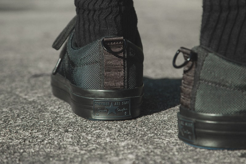 Carhartt WIP Converse One Star Release date HBX sneaker info purchase cordura collaboration green black september 2018 drop release date info