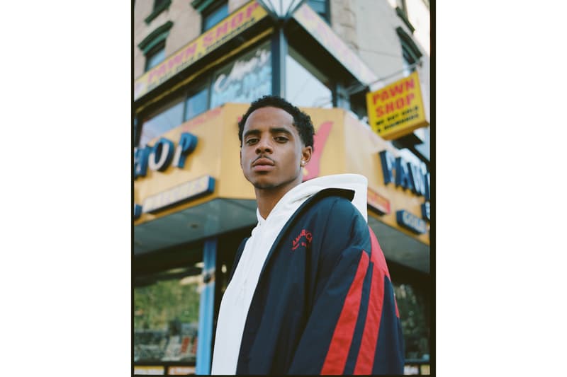 Cordell Broadus x Perry Ellis America Preview snoop dog joy rich denim cage blue black green white button-up rugby shirt