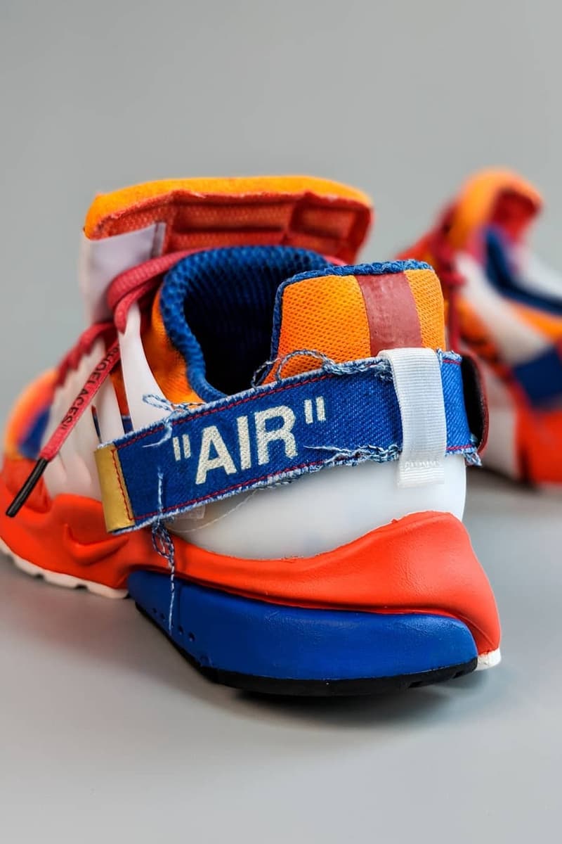 Off White X Nike Presto Dragon Ball Z Custom Hypebeast