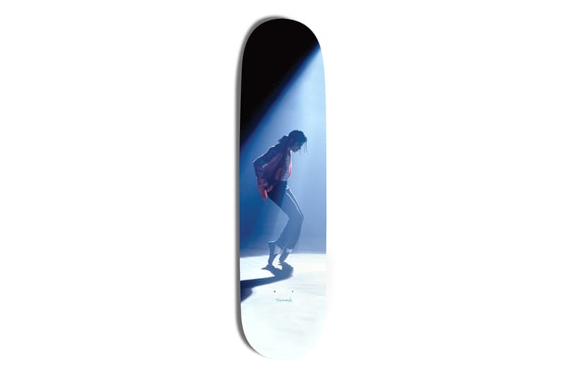 Diamond Supply Co. Michael Jackson King of Pop Collection capsule merch T-shirts hoodies skate deck hat track pants