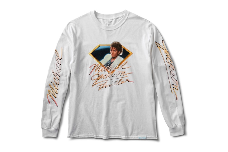Diamond Supply Co. Michael Jackson King of Pop Collection capsule merch T-shirts hoodies skate deck hat track pants