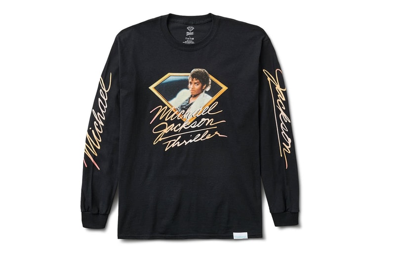 Diamond Supply Co. Michael Jackson King of Pop Collection capsule merch T-shirts hoodies skate deck hat track pants