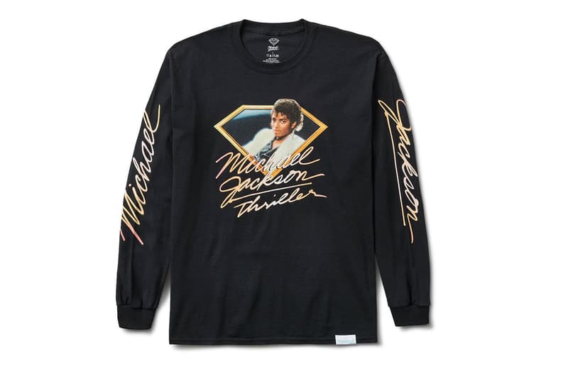 Diamond Supply Co. Michael Jackson King of Pop Collection capsule merch T-shirts hoodies skate deck hat track pants