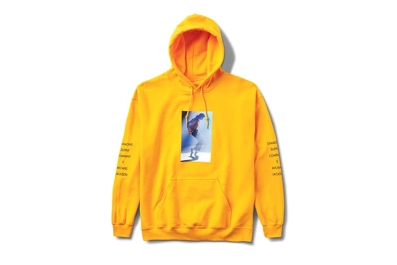 Diamond Supply Co. Michael Jackson King of Pop Collection capsule merch T-shirts hoodies skate deck hat track pants
