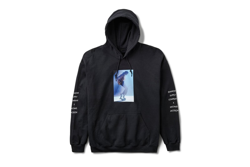 Diamond Supply Co. Michael Jackson King of Pop Collection capsule merch T-shirts hoodies skate deck hat track pants