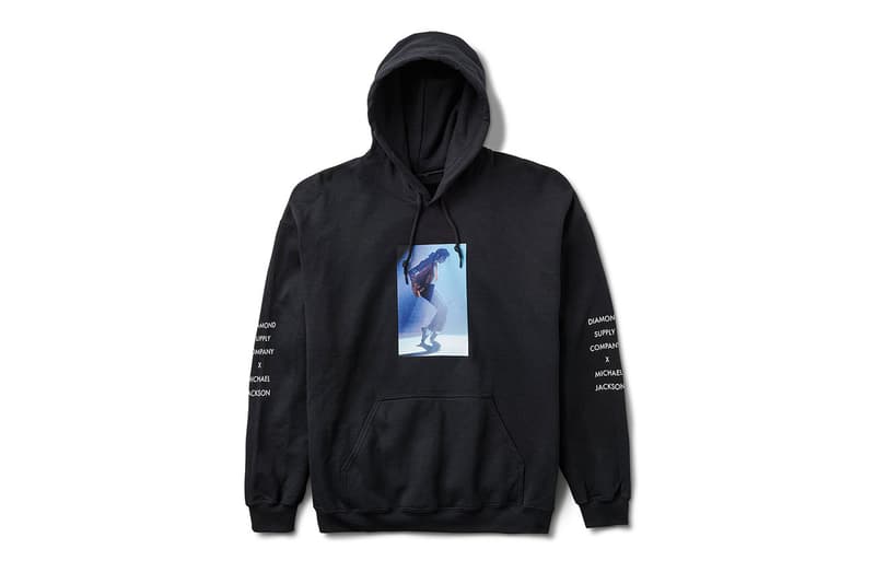 Diamond Supply Co. Michael Jackson King of Pop Collection capsule merch T-shirts hoodies skate deck hat track pants