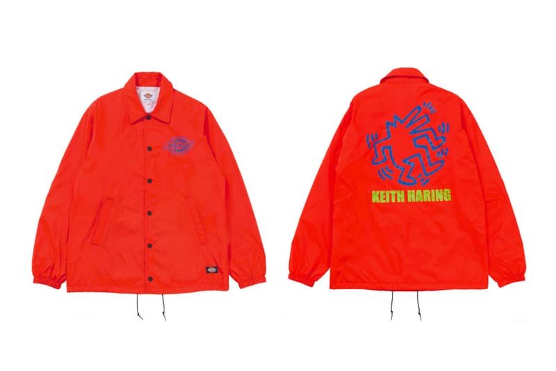 Keith Haring Dickies Japan Unisex Capsule release info collaborations hoodies jackets t-shirts accessories