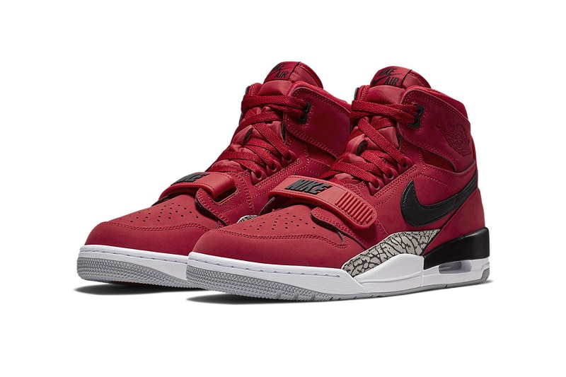 just don Don C Jordan Legacy 312 New Colorways Fall 2018 varsity red hyper jade black white official imagery nike sneaker