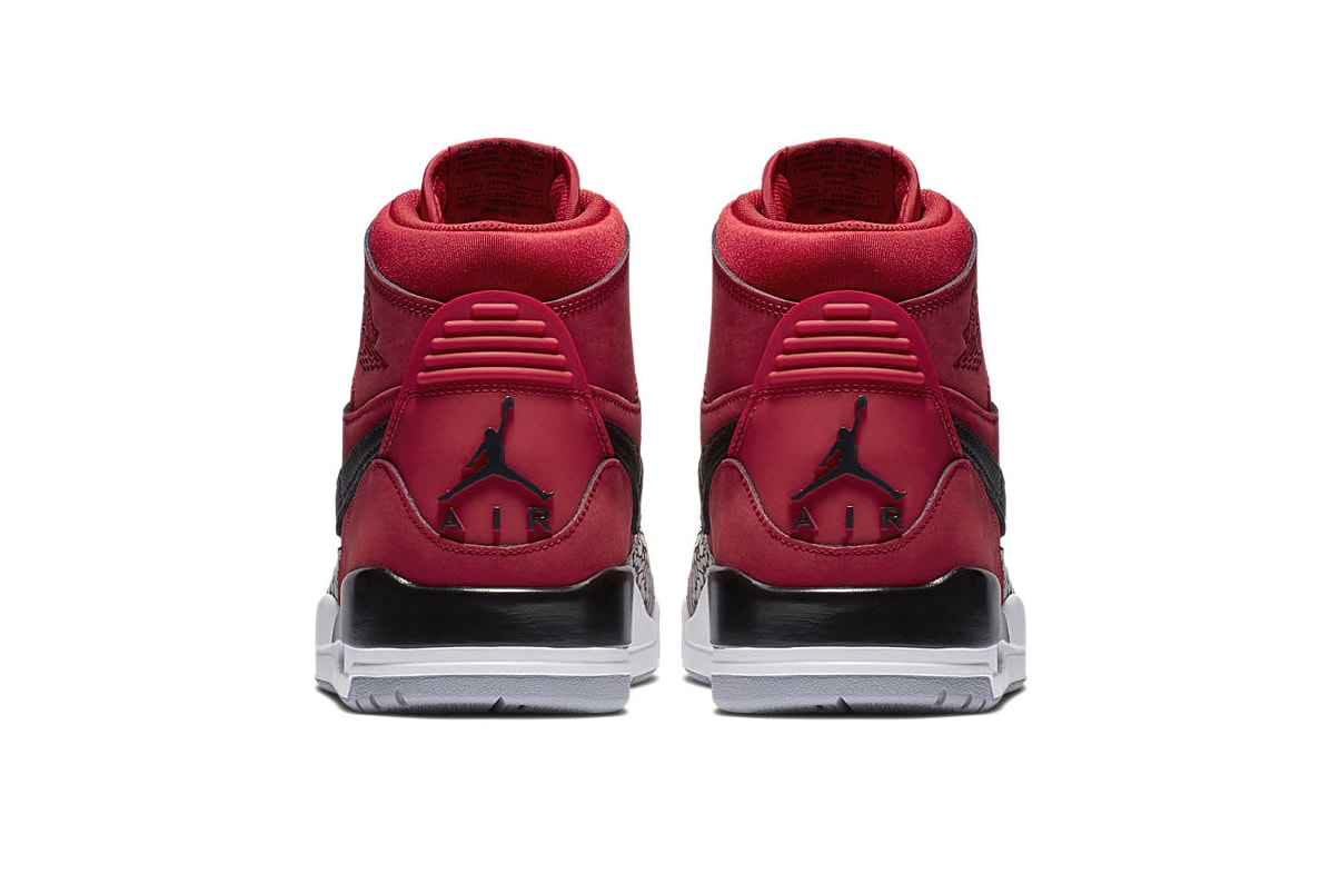 just don Don C Jordan Legacy 312 New Colorways Fall 2018 varsity red hyper jade black white official imagery nike sneaker