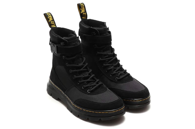 Dr. Martens atmos Lab Collaboration Details Shoes Sneakers Trainers Kicks Boots Footwear Cop Purchase Buy tract combs lumine est pink pop up shop limited exclusive 1 2 black green suede mesh