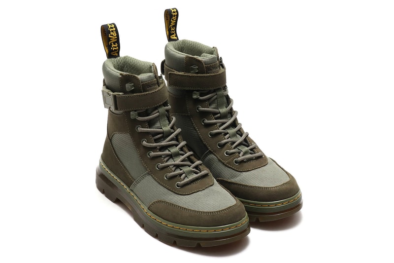 Dr. Martens atmos Lab Collaboration Details Shoes Sneakers Trainers Kicks Boots Footwear Cop Purchase Buy tract combs lumine est pink pop up shop limited exclusive 1 2 black green suede mesh