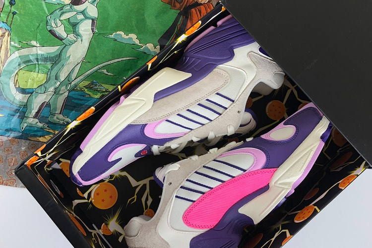 The 'Dragon Ball Z' x adidas Yung-1 "Frieza" Receives an Unboxing Video