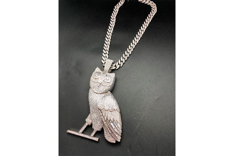 Drake New Massive OVO Owl 10 Chain Jason of Beverly Hills 100 Carat Diamonds White Gold Video